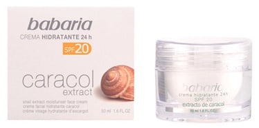 Babaria Snail Extract Moisturiser Face Cream SPF20 50ml