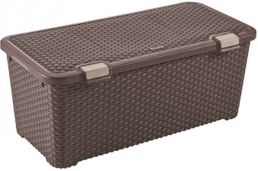 Lādīte Curver, 72 l, brūna, 790 x 400 x 330 mm