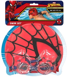 Eolo-Sport Swimming Goggles & Cap Set Spiderman