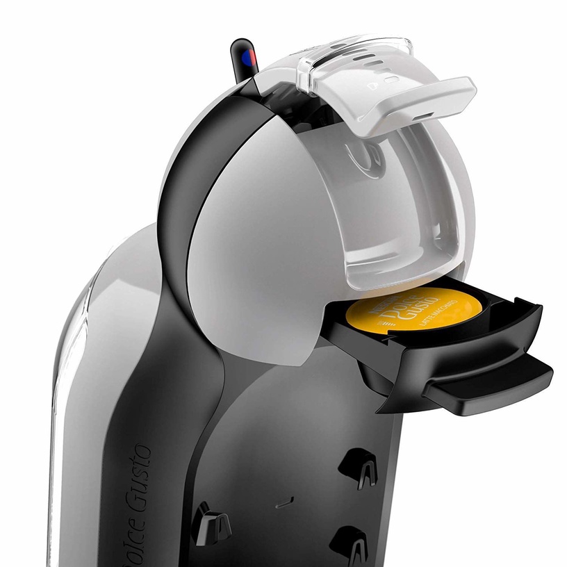 Kapsulas kafijas automāts Krups Dolce Gusto Mini Me KP123B, balta/pelēka