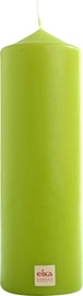 Eika Pillar Candle 21x7cm Green
