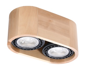 Lampa Sollux Plafond Basic 2, griesti, 40 W, GU10