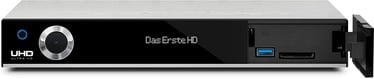 Цифровой приемник TechniSat DIGIT ISIO STC Plus, 28.6 см x 15.5 см x 4.6 см, серебристый/черный