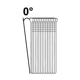 Naglas F16 1.6x45mm ZN 2200 gab