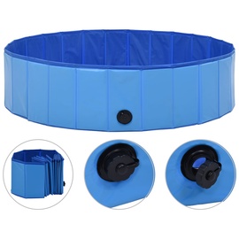 Бассейн VLX Dog Swimming Pool, синий/черный