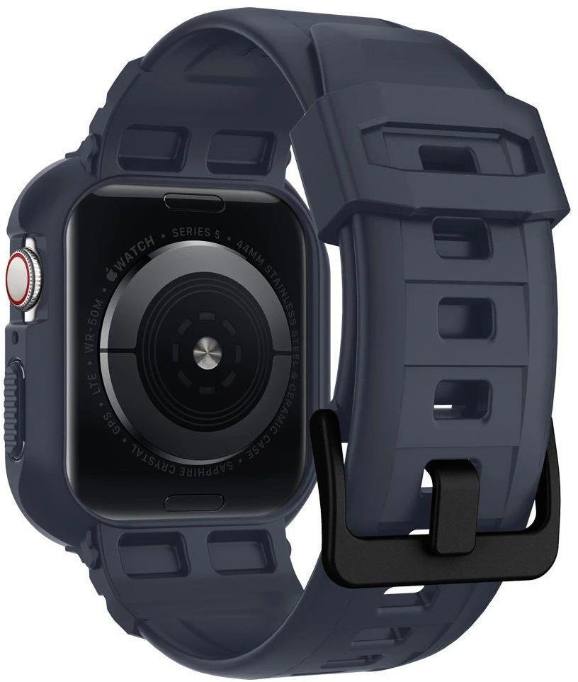 Dirželis Spigen Rugged Armor Pro For Apple Watch 4/5 44mm Charcoal Grey -  1a.lt