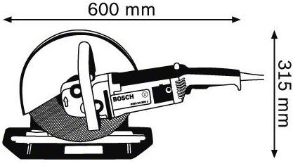 Šlifavimo mašina Bosch GWS 24-300 J, 2400 W