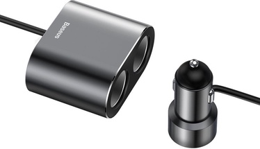 Laadija Baseus, Cigarette Lighter Socket/2 x USB