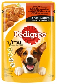 Pedigree Adult Turkey with Carrots 100g