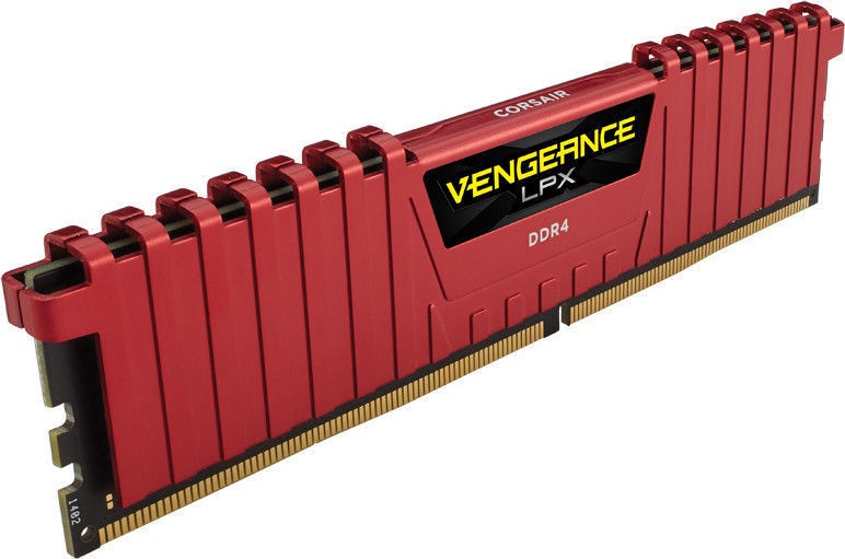 Operatyvioji atmintis (RAM) Corsair Vengeance LPX Red, DDR4, 4 GB, 2400 MHz