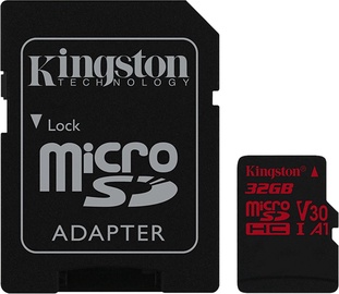 Kingston Canvas React 32GB + SD Adapter