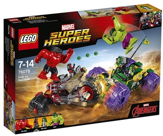 Конструктор LEGO Super Heroes Hulk vs. Red Hulk 76078, 375 шт.