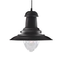 Pakabinamas šviestuvas Searclight Fisherman , 4301BK ,1x10, E27