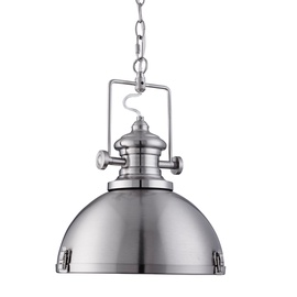 Retro stiliaus pakabinamas šviestuvas Searchlight Industrial 2297SS, 1 x 10W E27