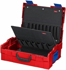 Įrankių dėžė Knipex L-Boxx 00 21 19 LB, 44.2 cm x 35.7 cm x 15.1 cm, raudona