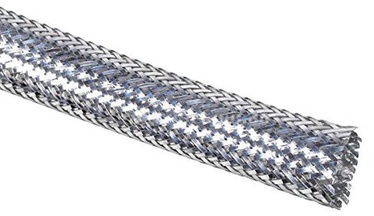 Techflex Chrome XC Sleeve 13mm Chrome 1m