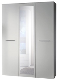 Гардероб ASM Big White Matt, 135x55x190 см, с зеркалом