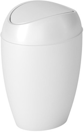 Umbra Twirla Trash Can White 9l