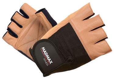 Mad Max Fitness Gloves Brown Black M