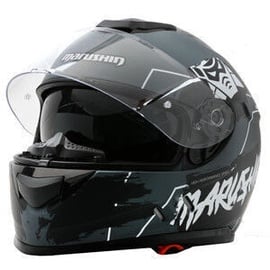 Мотоциклетный шлем Marushin 889 Comfort Warrior, L (59-60 см), многоцветный