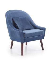 Fotelis Halmar Opale Dark Blue, 78x73x86 cm