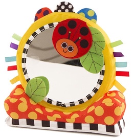 Attīstošās rotaļlietas Sassy Tummy Time Floor Mirror, 14 cm, daudzkrāsaina