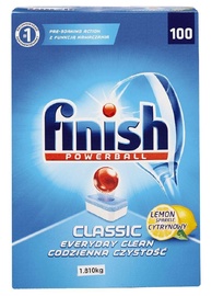 Tabletes trauku mazgājamajai mašīnai Finish Classic Lemon, 100 gab.