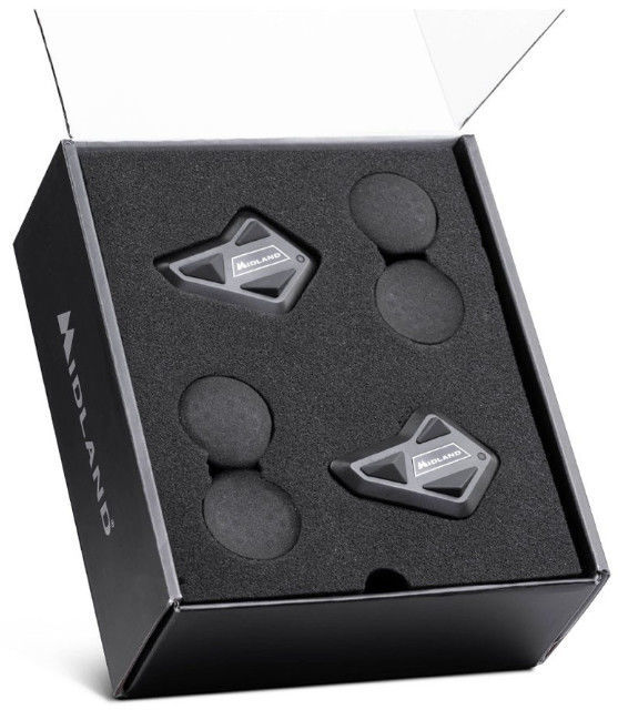 Racija Midland BTMINI-TWIN, juoda - Senukai.lt