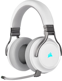 Ausinės Corsair Virtuoso RGB Wireless White, belaidės