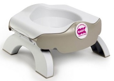 Laste WC pott OkBaby Roady 3-In-1, valge/hall