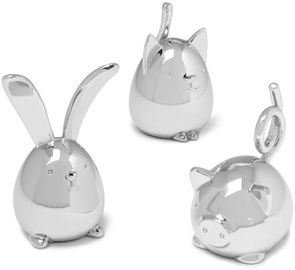 Фигурка Umbra Squiggy Holder Chrome 3pcs