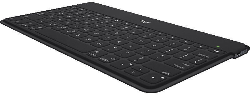 Klaviatūra Logitech Keys-To-Go EN, melna, bezvadu