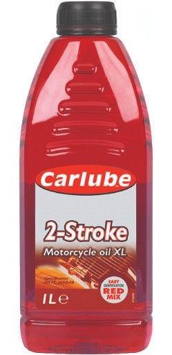 Машинное масло Carlube 2-Stroke Motorcycle, минеральное, для мототехники, 1 л