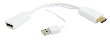 Gembird Adapter Display Port / HDMI / USB White