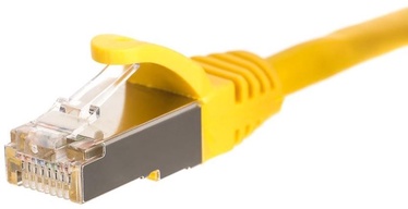 Netrack CAT 5e FTP/STP Patch Cable Yellow 0.25m