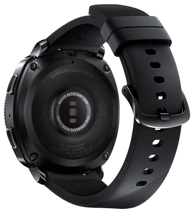 Умные часы Samsung Gear Sport, черный