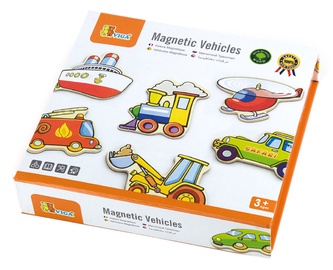 Izglītojošās rotaļlietas Viga Magnetic Vehicles 58924