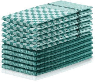DecoKing Louie Kitchen Towels 50x70cm Green