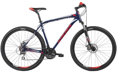 Kross Hexagon 4.0 M 29" Blue Red Silver Glossy 19