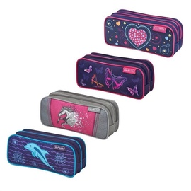 Herlitz Double Pencil Case Mix Girls