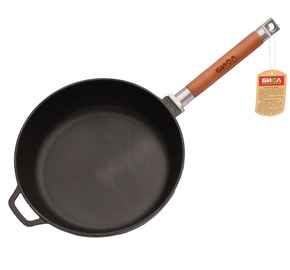 Panna čuguna ar noņemamu rokturi 260X66MM