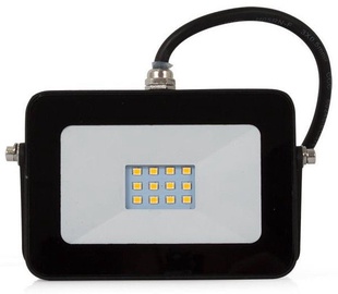 Prožektors Abilite, 10 W, 700 lm, IP66, melna