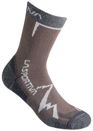 Носки La Sportiva Mountain Chocolate/Carbon, L, 1 шт.
