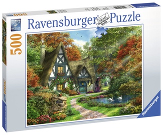 Puzle Ravensburger Cottage Hideaway 147922, 500 gab.
