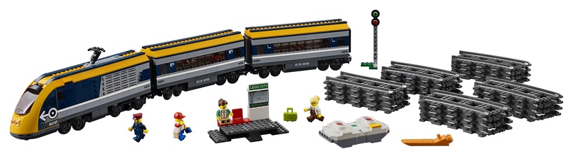 Konstruktors LEGO City Pasažieru vilciens 60197, 677 gab.