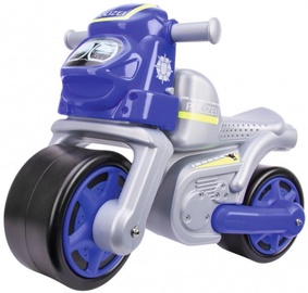 Vaikiškas dviratis BIG Police Bike Blue/Grey