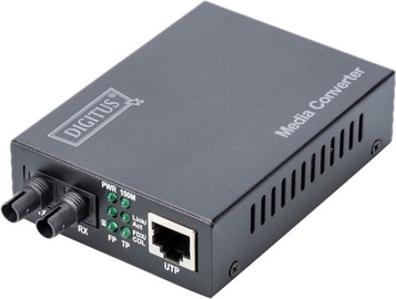 Optiline muundur Digitus Professional Fast Ethernet Media Converter RJ45 / ST