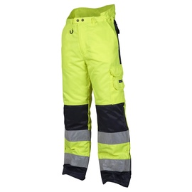 Рабочие штаны Top Swede 4026-12 XXL, черный/желтый, полиэстер, XXL размер