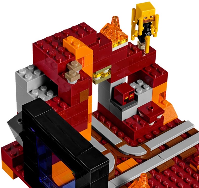 Konstruktor LEGO Minecraft Netheri portaal 21143, 470 tk