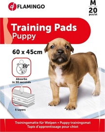 Пеленки Flamingo PADY Training Puppy, 45 x 60 см, 60 см x 45 см, 20 шт.